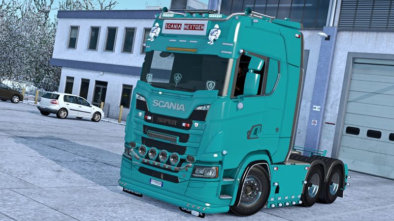 ETS2 Mod] Scania NextGen Visors Pack by Alang7 | Custom ETS2