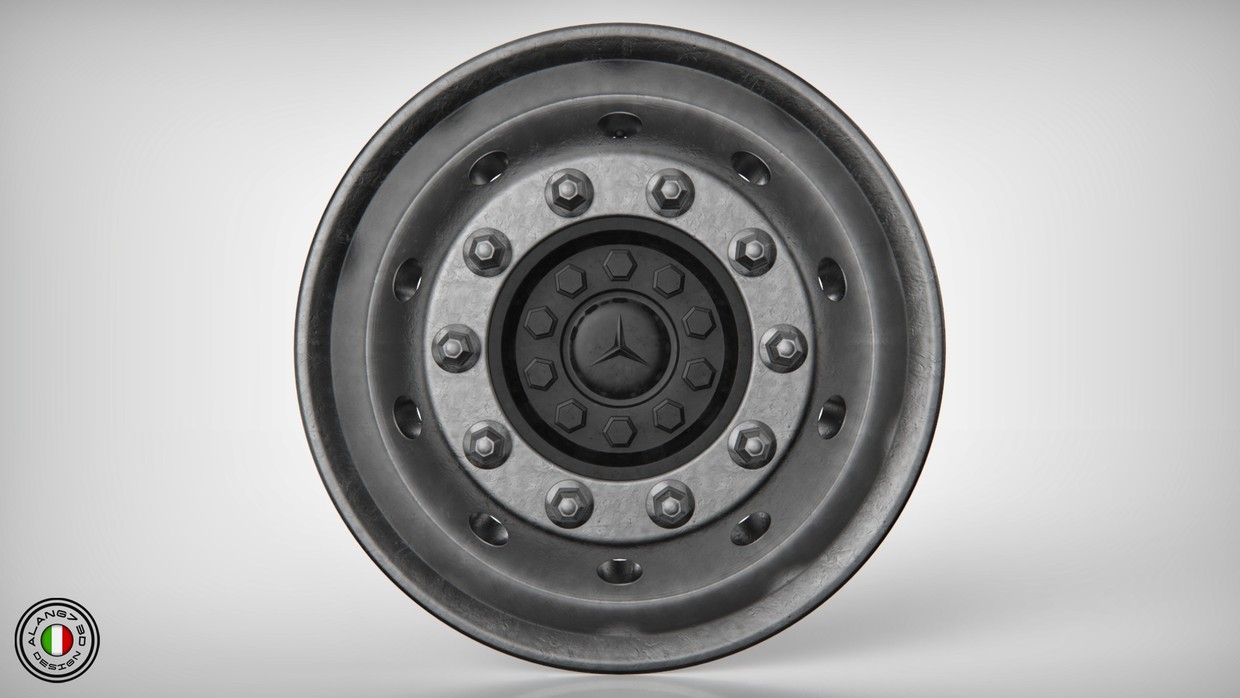 [3D MODEL] Mercedes-Benz Front Rim