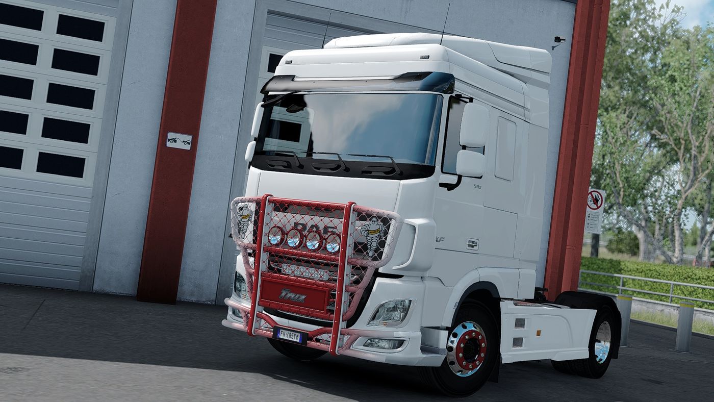 [ETS2 Mod] DAF XG+ Rear Tuning Pack by Alang7 | Custom ETS2 Accessories