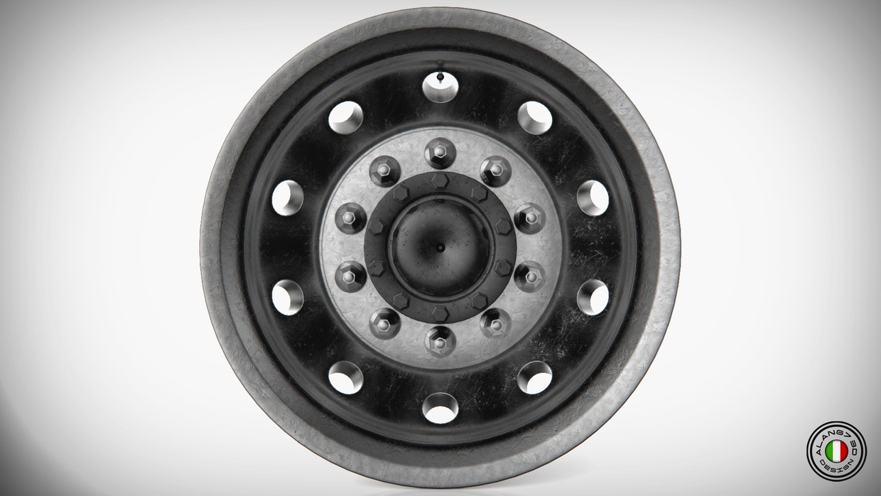 [3D MODEL] Mercedes-Benz Rear Rim