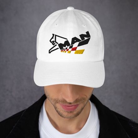 Classic Dad Hat | MAN Trucks Tribute Checked Germany Flag