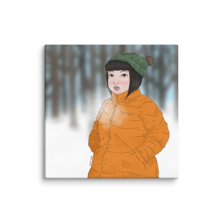 It Still Gets Cold, Sometimes, Somewhere - Canvas