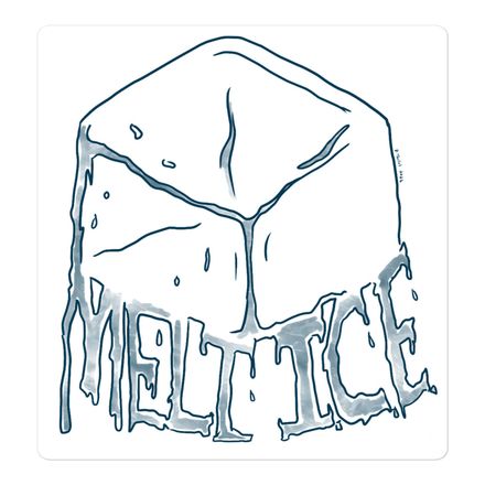 Melt ICE - Solid Sticker