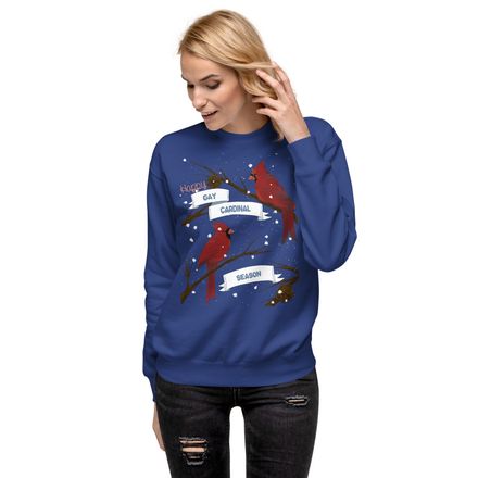 Happy Gay Cardinal Seasonal - Sweatshirt