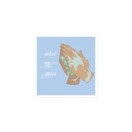 Wash Thy Hands - Sticker