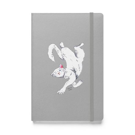 Weird Cat Nap (White) - Notebook