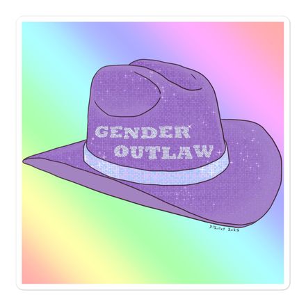 Gender Outlaw - Solid Sticker