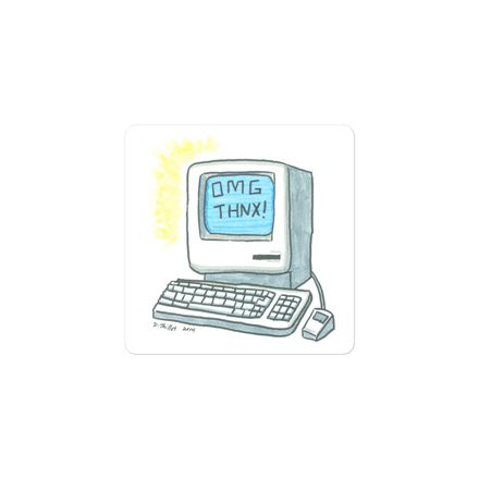 OMG THNX - Sticker
