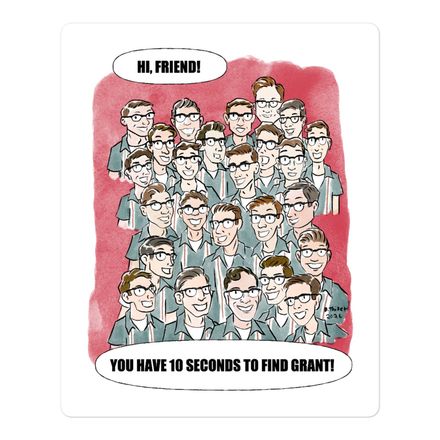 Find Grant - Sticker