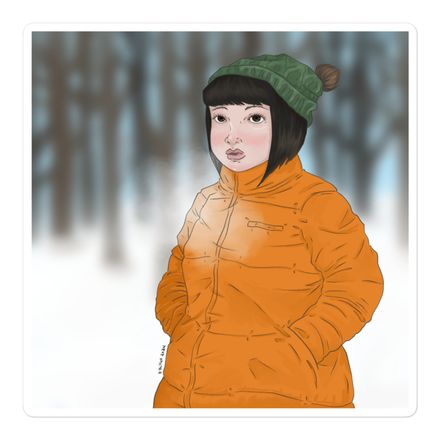 It Still Gets Cold, Sometimes, Somewhere - Sticker