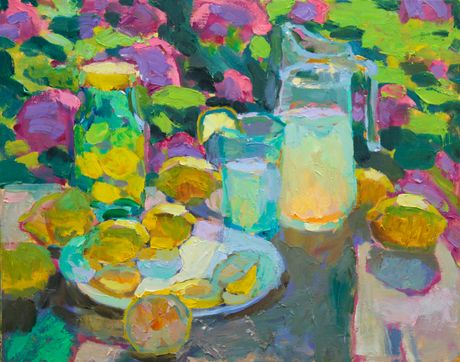Lemonade still life