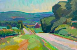Diamond Hill Road and the Baraboo Bluffs