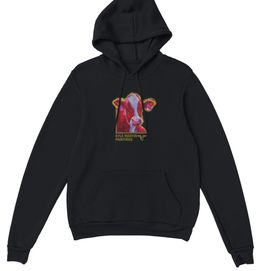 Cow Hoodie - Black