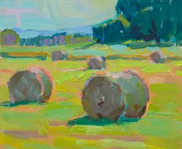 First Crop - Morning Roundbales