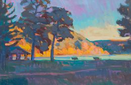 November Golden Hour at Devil's Lake