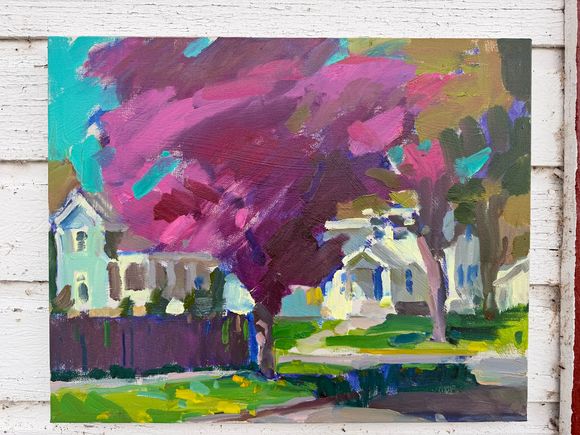 Spring Neighborhood in Baraboo