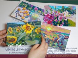 MYSTERY 4-pack of Greeting Cards — See Description