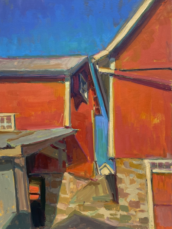 Barn Shapes 24x18"