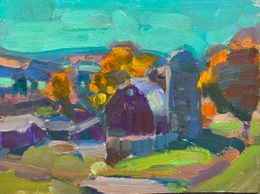 Holiday Box #7 Autumn Farm in the Bluffs