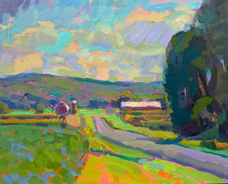 Sparkling Light on Hwy PF 8x10" Print