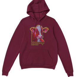 Cow Hoody - Burgandy