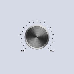 Metal Volume controller-knob-88
