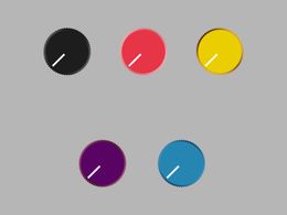 Anodized Aluminum Knob - set-03