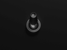 Black &amp; Gray UI Button-06