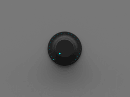 Dark Gray Audio Knob-86
