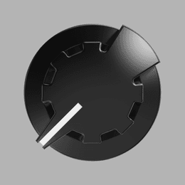 LA2A Compressor Style Knob-80