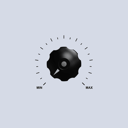 Black UI knob-93