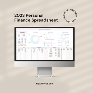 2023 Personal Finance Spreadsheet