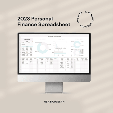 2023 Personal Finance Spreadsheet