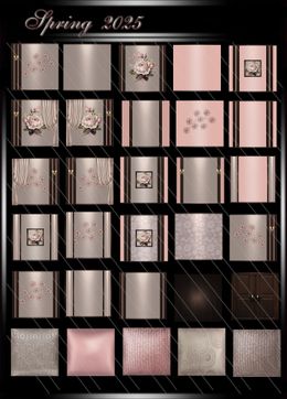 Spring 2025 IMVU Room Textures Collection