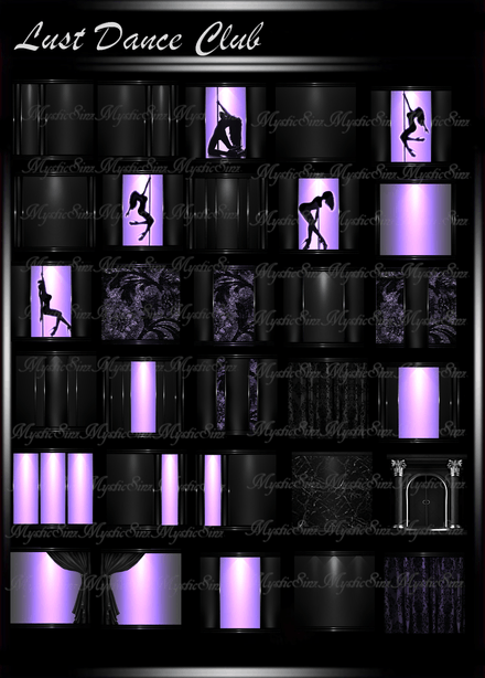 Lust Club IMVU Room Textures Collection