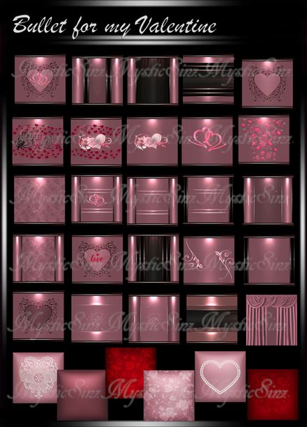  Bullet For My Valentine IMVU Room Textures Collection
