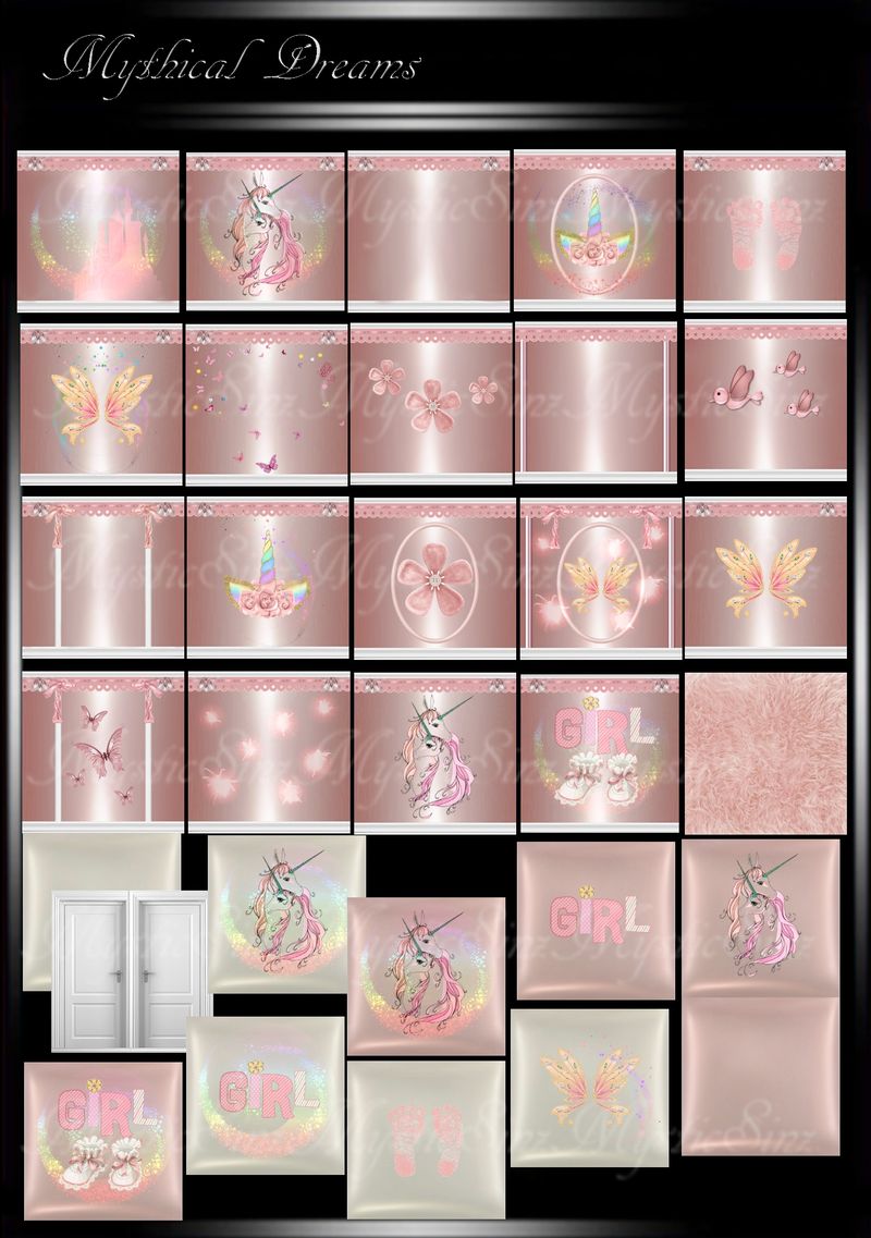 Mythical Dreams IMVU Room Textures