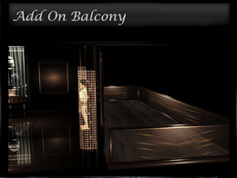 Add On Balcony IMVU Mesh