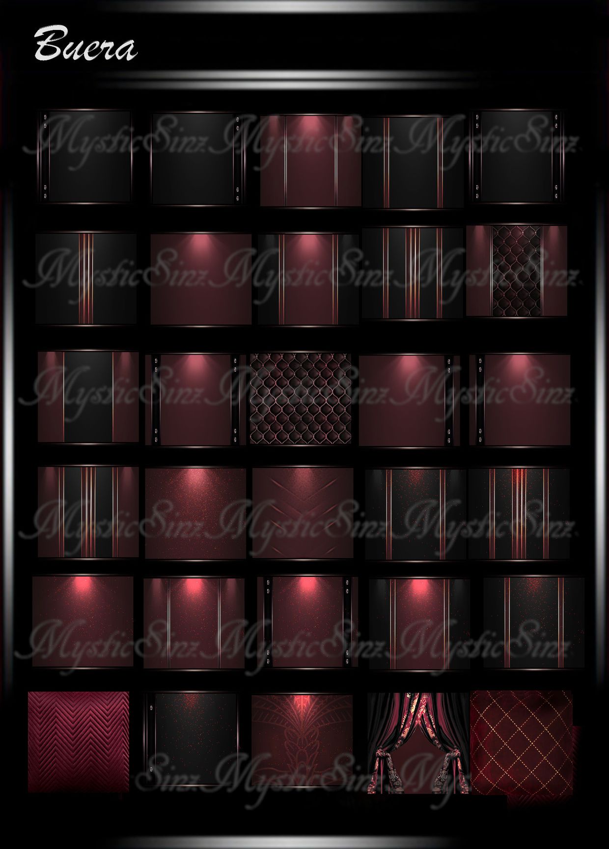 Buera IMVU Room Textures Collection
