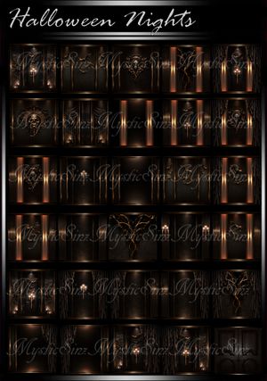 Halloween Nights IMVU Room Textures Collection