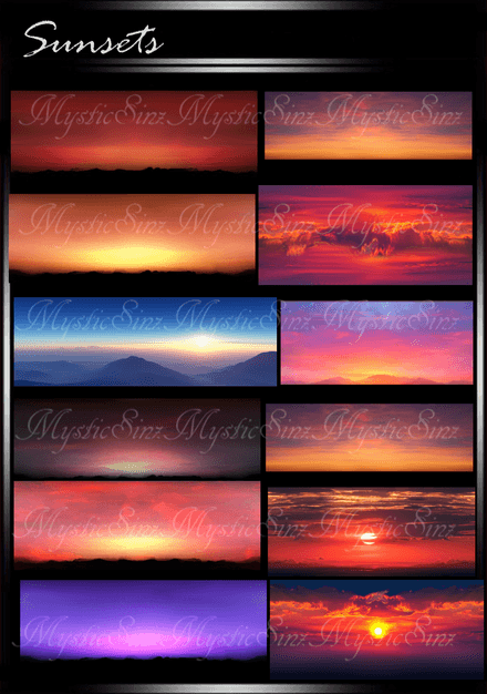 Sunsets Sky's IMVU Textures