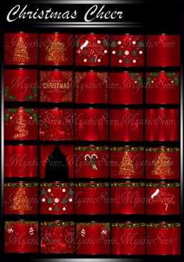 Christmas Cheer IMVU Room Textures Collection