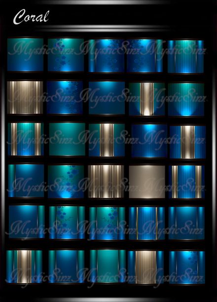 Coral IMVU Room Textures Collection