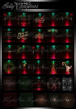 Jolly Christmas IMVU Room Textures Collection