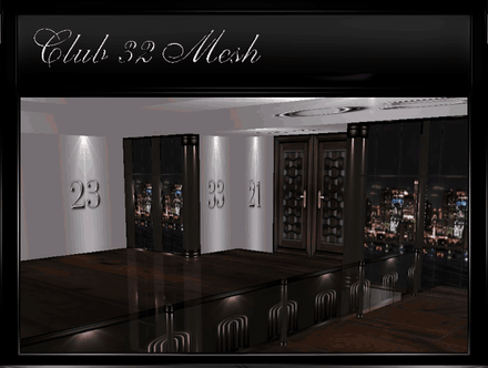 Club 32 Room Mesh IMVU