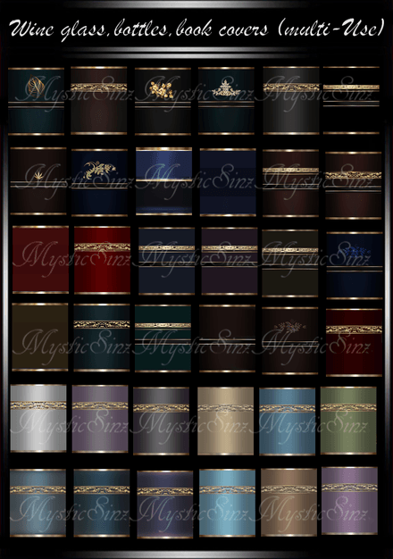 Multi-Use glass, bottles, book covers &amp; more