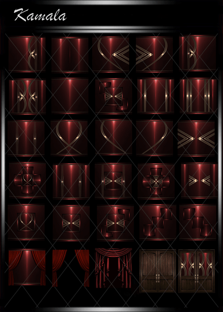 Kamala IMVU Room Textures Collection
