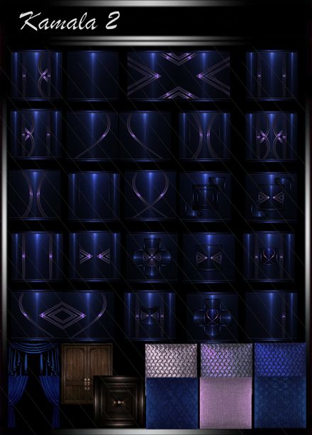 Kamala 2 IMVU Room Textures Collection