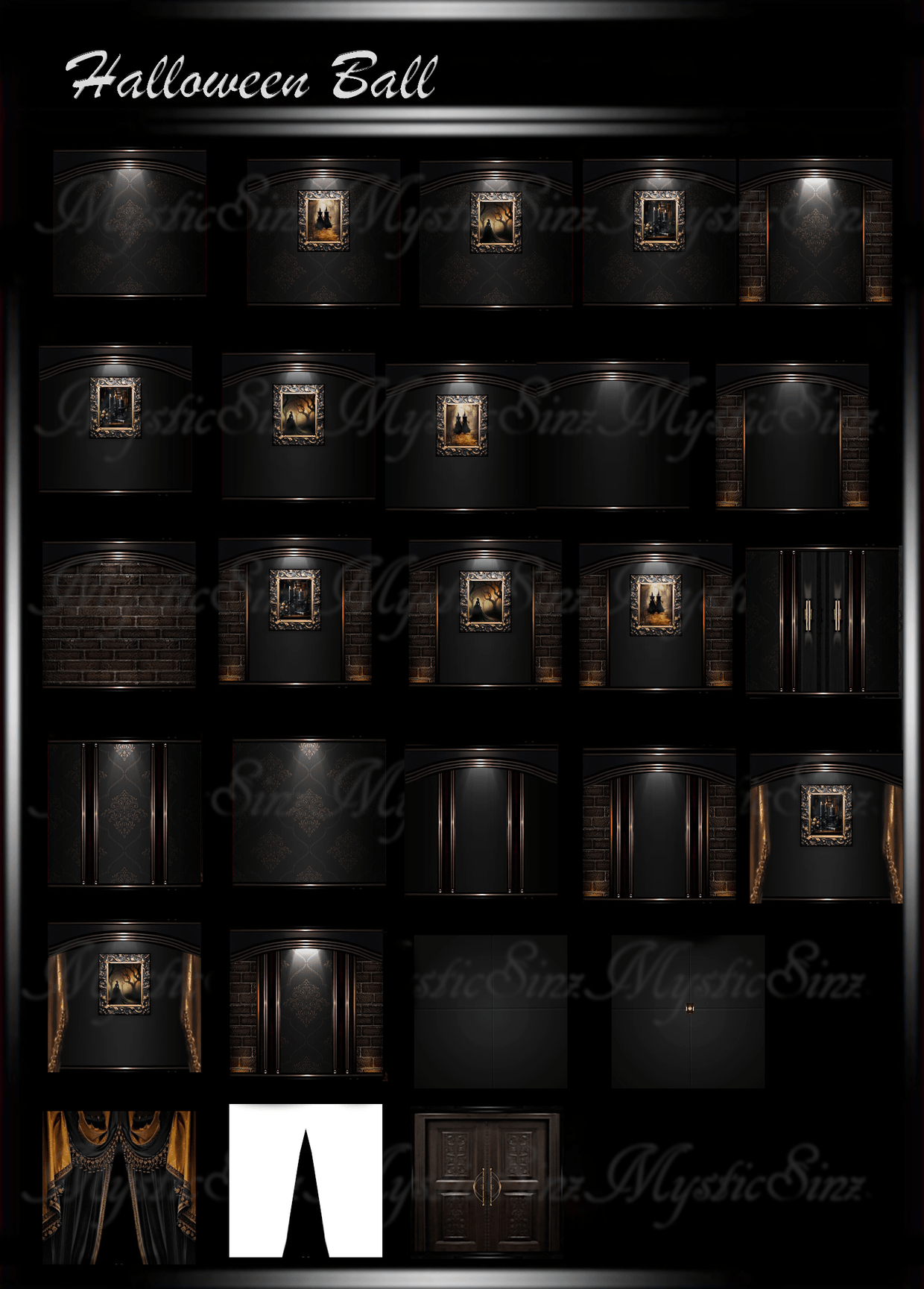 Rhinestone Cowgirl IMVU Room Textures Collection