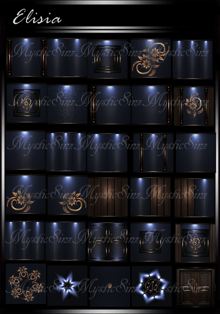 Elisia IMVU Room Textures Collection